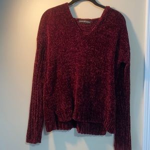 Maroon Almost Famous Knit Top